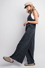 Load image into Gallery viewer, Piper Terry Cloth Jumpsuit - Black
