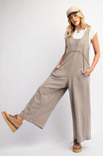 Load image into Gallery viewer, Piper Terry Cloth Jumpsuit - Mushroom