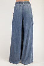 Load image into Gallery viewer, Good Luck Babe Denim Pants - Dark Denim