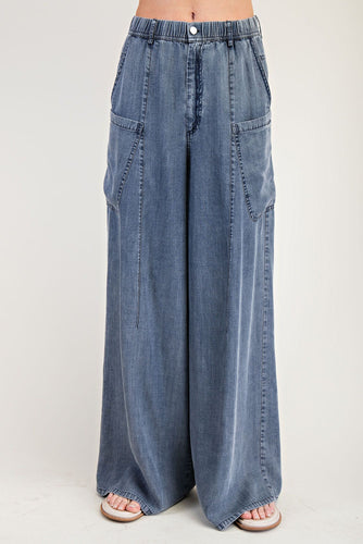 Good Luck Babe Denim Pants - Dark Denim