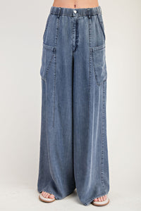 Good Luck Babe Denim Pants - Dark Denim