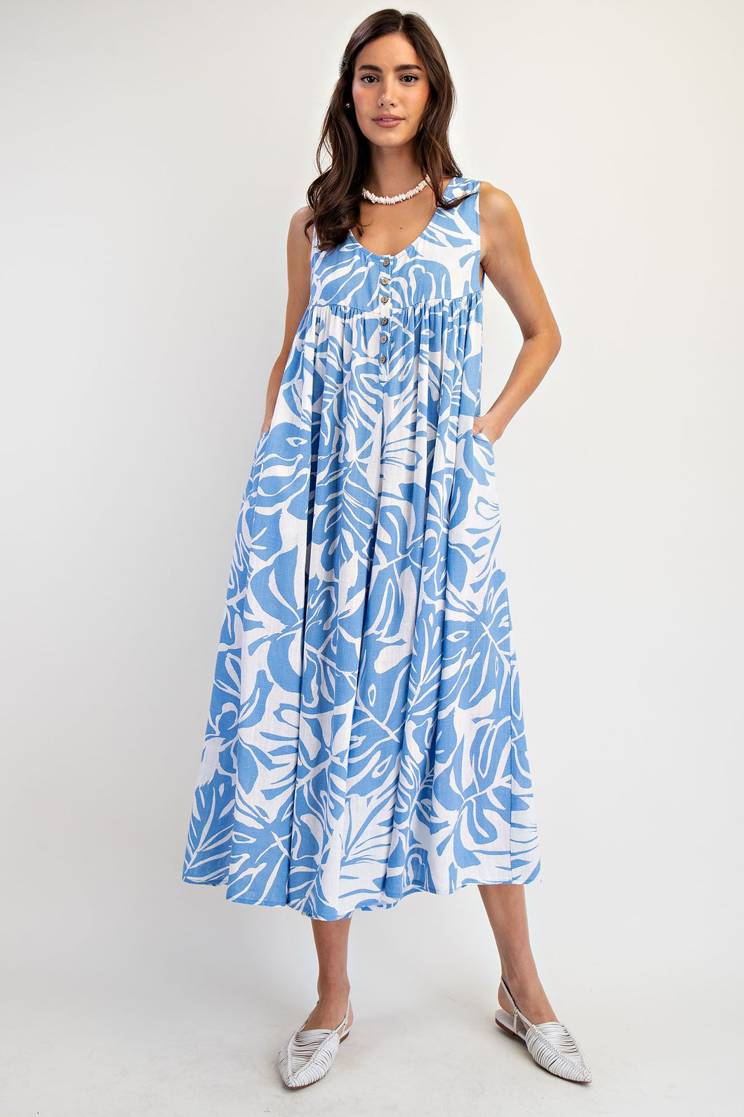 Skylar Jumpsuit - Sky Blue