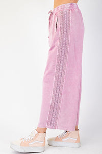 Keep it Real Set {Pants} by Easel - Rose