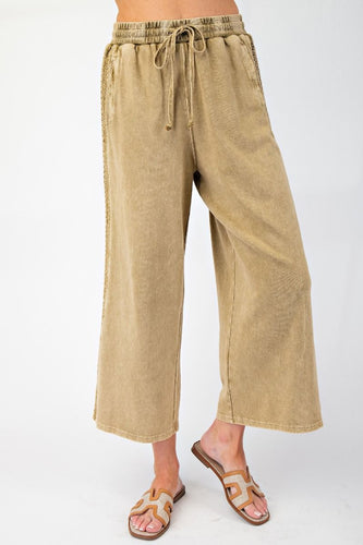 Keep it Real Set {Pants} by Easel - Faded Olive