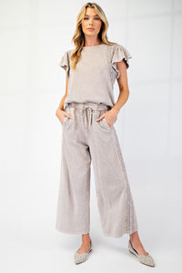 Keep it Real Set {Pants} by Easel - Mushroom