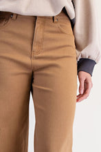 Load image into Gallery viewer, Cali Frayed Hem Pants - Camel