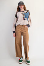 Load image into Gallery viewer, Cali Frayed Hem Pants - Camel