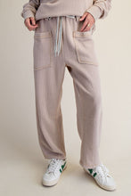 Load image into Gallery viewer, Luxe Living Textured Pants - Mushroom