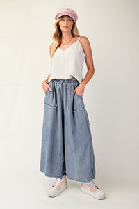Nova Denim Pants - Washed Denim