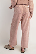 Load image into Gallery viewer, Relaxed Ribbed Pants - Light Mocha