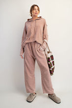 Load image into Gallery viewer, Relaxed Ribbed Pants - Light Mocha