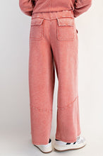 Load image into Gallery viewer, Asher Mineral Washed Pants by Easel - Boho Red