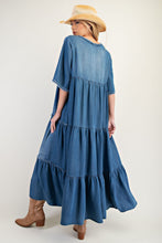 Load image into Gallery viewer, Daniella Denim Maxi Dress