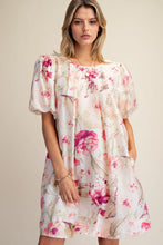 Load image into Gallery viewer, Favorite Things Floral Dress - Natural