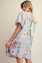 Load image into Gallery viewer, Fashion Show Favorite Things Floral Dress - Sky Blue