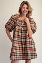 Load image into Gallery viewer, Hay There Flannel Dress