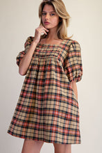 Load image into Gallery viewer, Hay There Flannel Dress