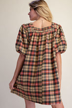 Load image into Gallery viewer, Hay There Flannel Dress