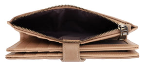 Crissy Woven Wallet - Sand