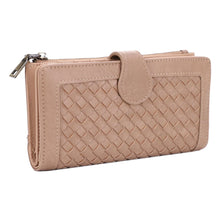 Load image into Gallery viewer, Crissy Woven Wallet - Light Taupe