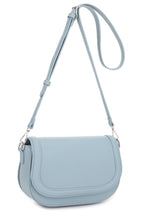 Load image into Gallery viewer, Jonelle Saddle Crossbody Bag - Light Blue