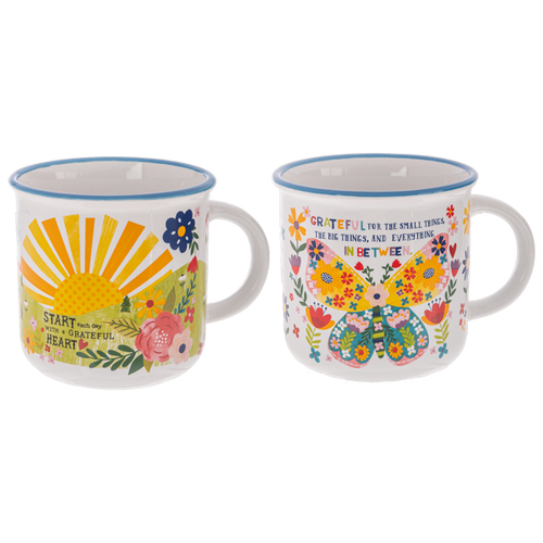 GANZ Grateful For You Mugs