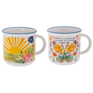 GANZ Grateful For You Mugs