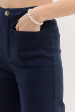 Load image into Gallery viewer, Brandi Wide Leg Pants - Navy