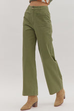 Load image into Gallery viewer, Danny Wide Leg Pants - Olive