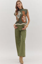 Load image into Gallery viewer, Danny Wide Leg Pants - Olive