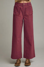 Load image into Gallery viewer, The Daisy Mae Pants - Burgundy