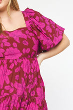 Load image into Gallery viewer, Gia Floral Midi Dress *Curvy*
