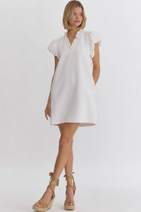 Classy Dress - White