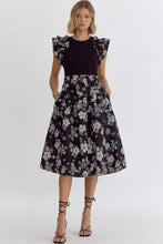 Load image into Gallery viewer, Gianna Pixel Floral Dress