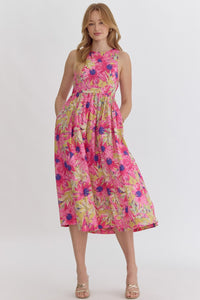 Penelope Floral Midi Dress