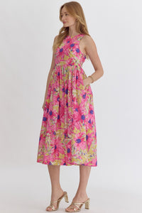 Penelope Floral Midi Dress