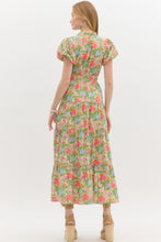 Load image into Gallery viewer, Secret Gardens Midi Dress