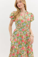 Load image into Gallery viewer, Secret Gardens Midi Dress