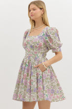 Load image into Gallery viewer, Lavender Fields Mini Dress