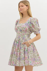 Lavender Fields Mini Dress