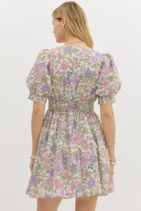 Lavender Fields Mini Dress