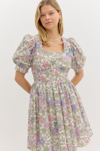 Lavender Fields Mini Dress