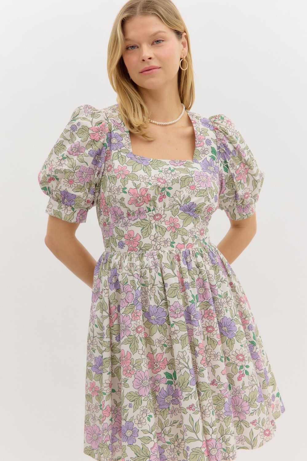 Lavender Fields Mini Dress