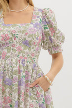 Load image into Gallery viewer, Lavender Fields Mini Dress