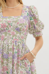 Lavender Fields Mini Dress