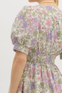 Lavender Fields Mini Dress