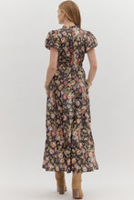 Load image into Gallery viewer, Lainey Floral Maxi Dress - Chocolate