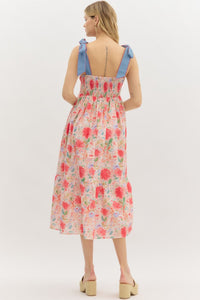 Summer in Paris Midi Dress