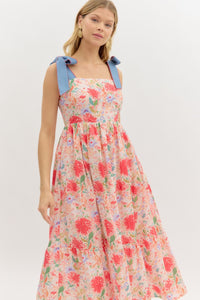 Summer in Paris Midi Dress