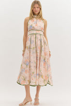 Load image into Gallery viewer, Kaia Halter Midi Dress - Blush